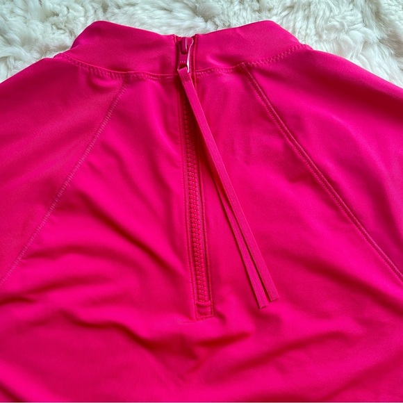 Athleta Swim Long Sleeve Quarter-Zip Pullover S - Picture 7 of 8